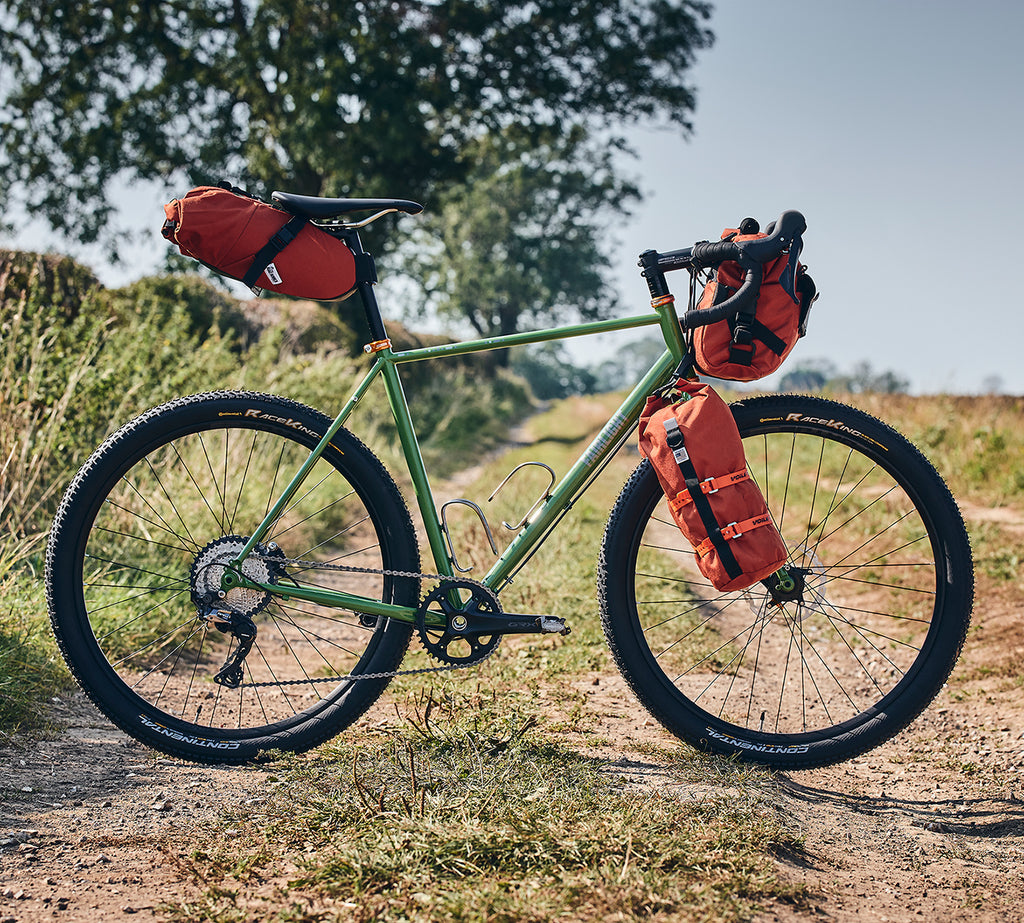 Fairlight 2020 LS1 Gravel Grinder xbike featuring Road Runner Bags on Bikepacking Dot Com