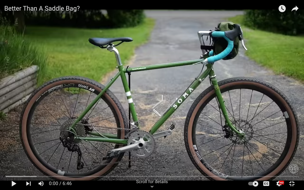 Road Runner Bags Jammer Handlebar Review by pathless pedaled