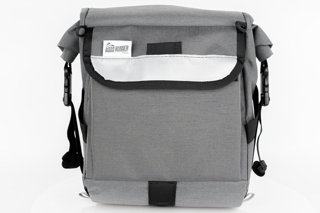 Anywhere Panniers in Grey Cordura