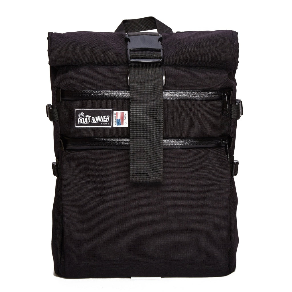 Medium Roll Top Backpack - Bicycle Bag by Road Runner Bags
