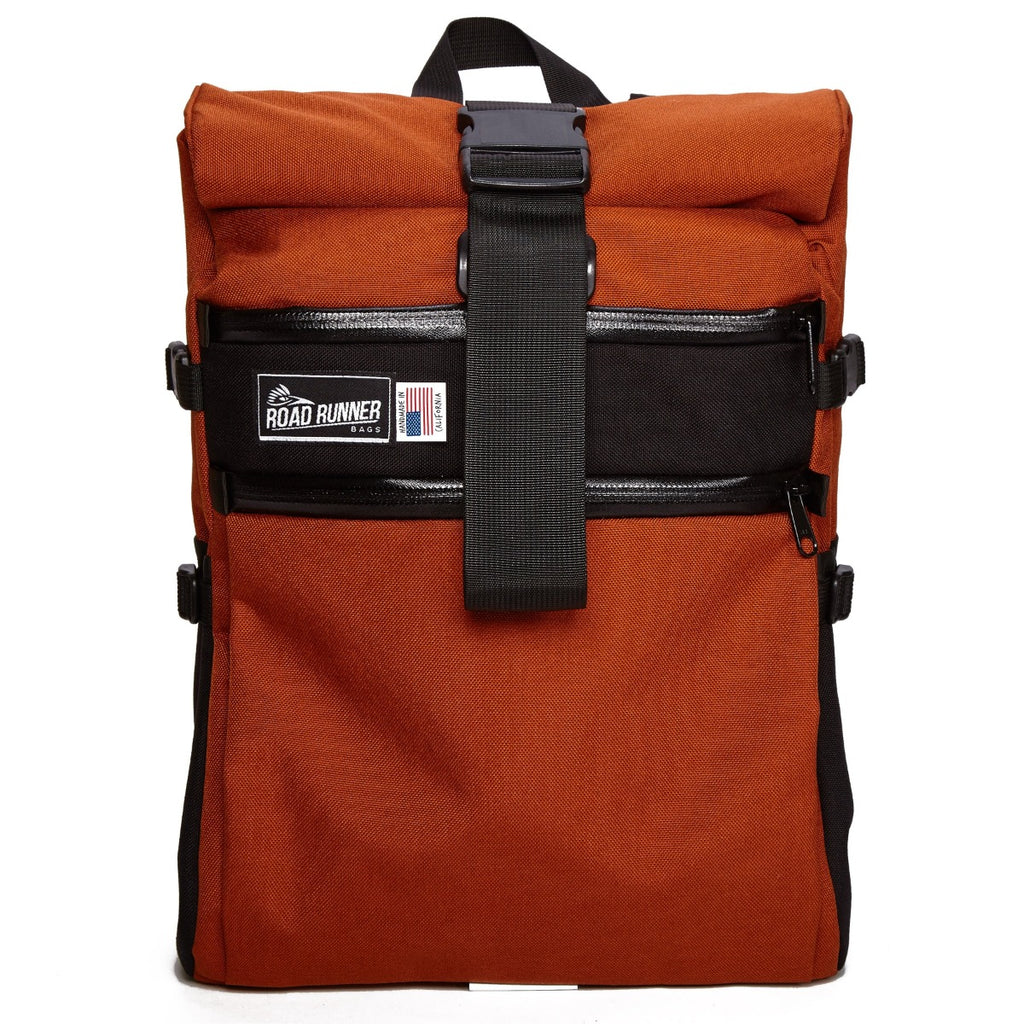 Medium Roll Top Backpack - Bicycle Bag by Road Runner Bags