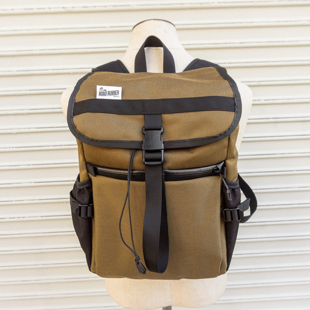 Slacker Day Pack by Road Runner Bags in Coyote Cordura