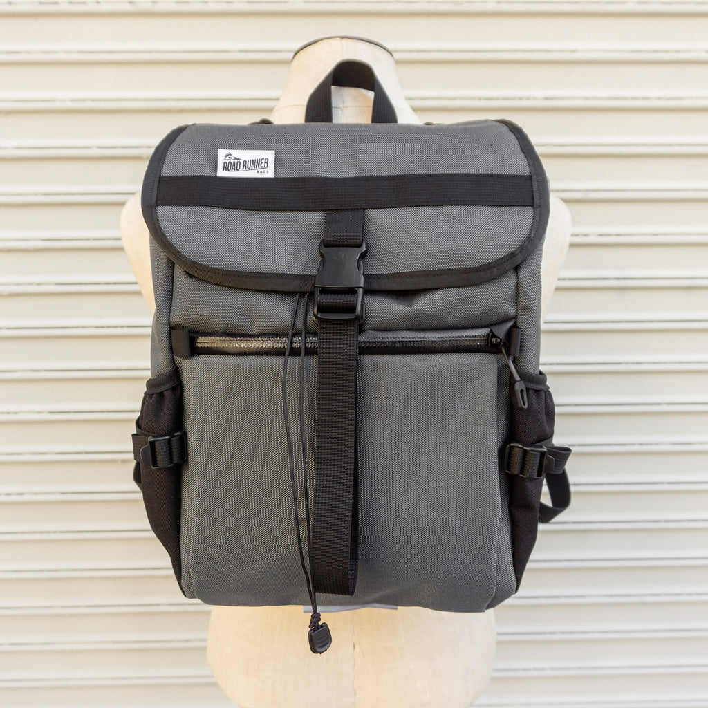 Slacker Day Pack by Road Runner Bags in Grey Cordrua