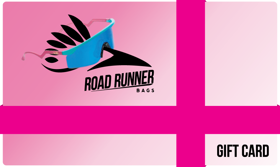 Road Runner Bags Gift Card with Bird Head Logo